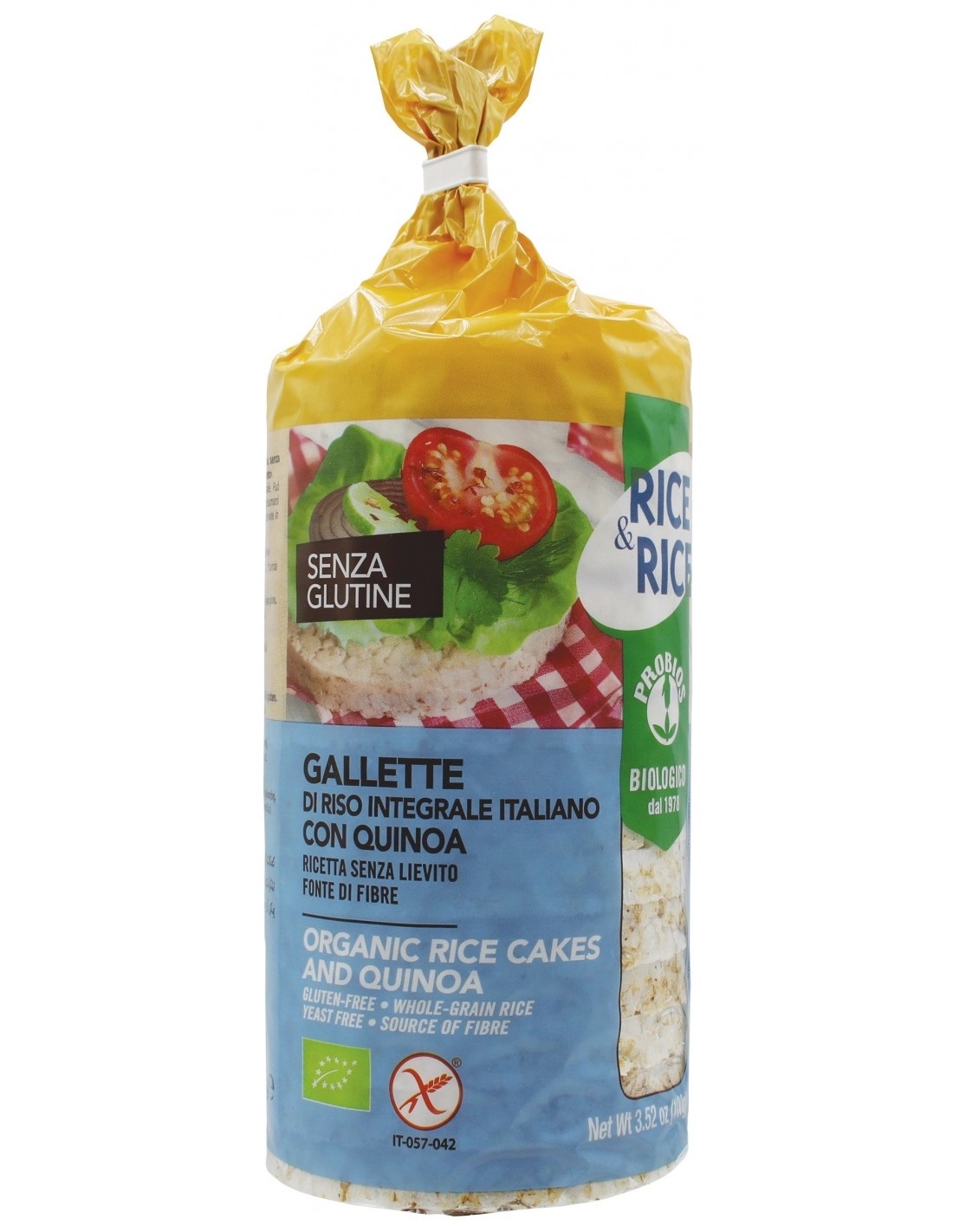 Gallette di Riso con Quinoa Senza Glutine - Probios