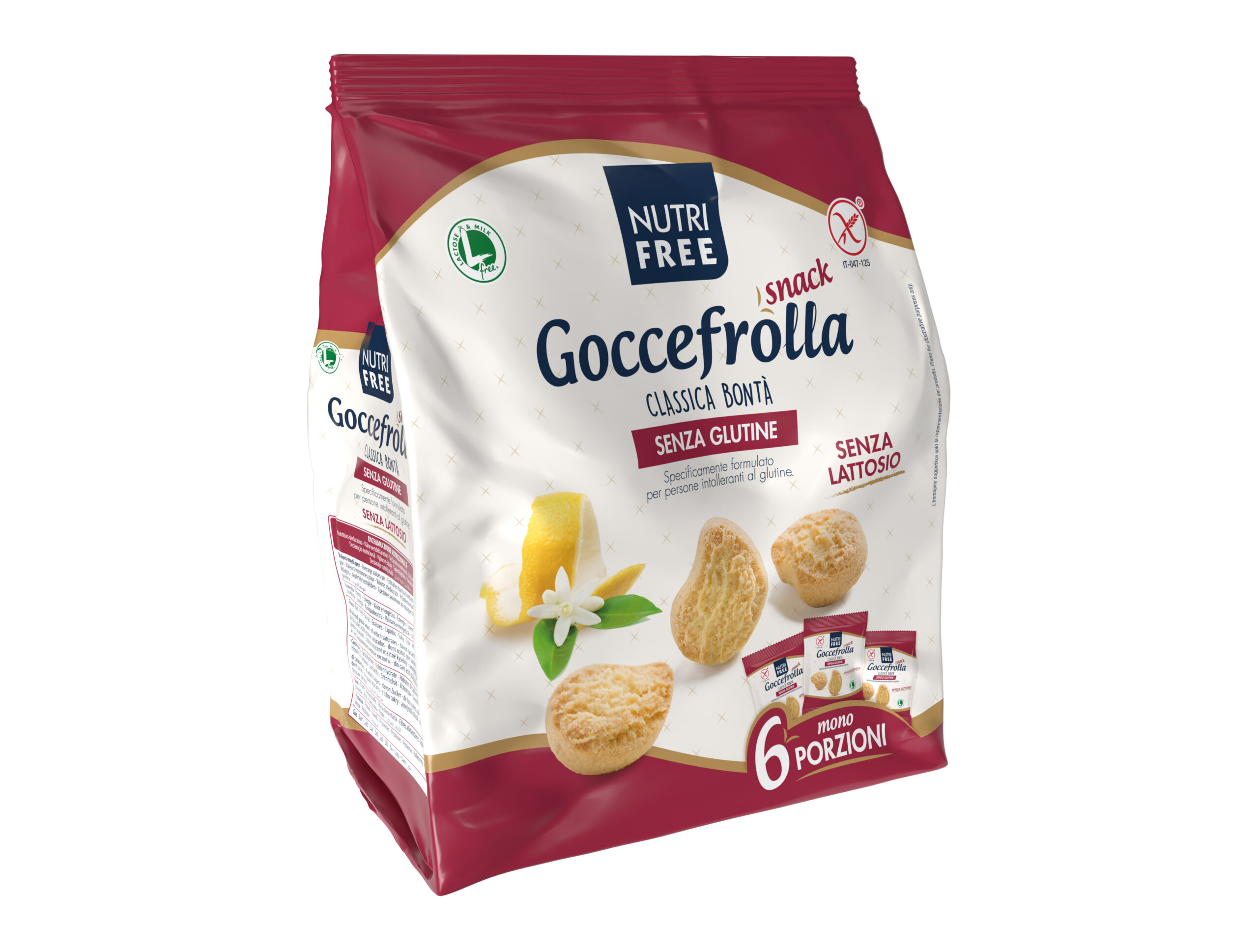 Biscotti Senza Glutine Goccefrolla Snack Classica Bontà - Nutrifree