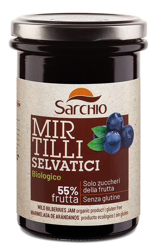 Composta Senza Glutine di Mirtilli Selvatici - Sarchio