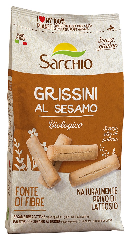 Grissini al Sesamo Senza Glutine - Sarchio