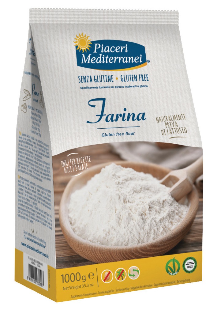Farina Senza Glutine - Piaceri Mediterranei