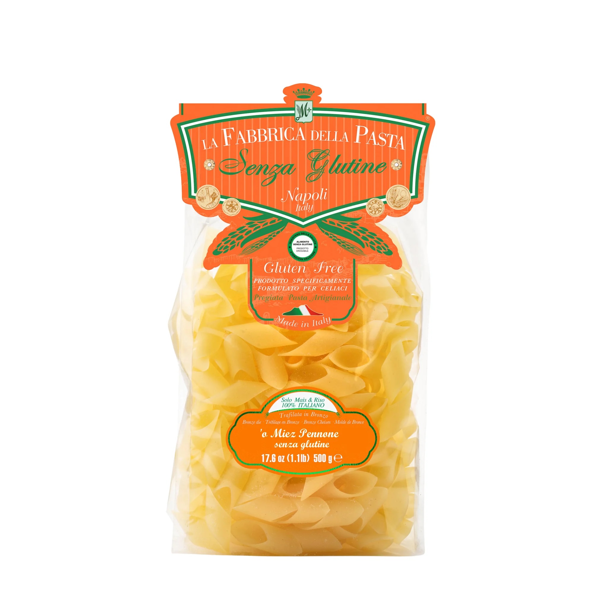 Mezzi Pennoni  Senza Glutine - Pasta di Gragnano