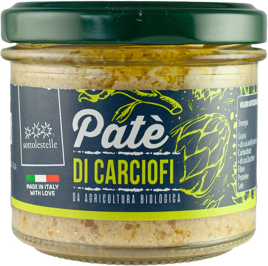 Patè di Carciofi Senza Glutine - Sottolestelle