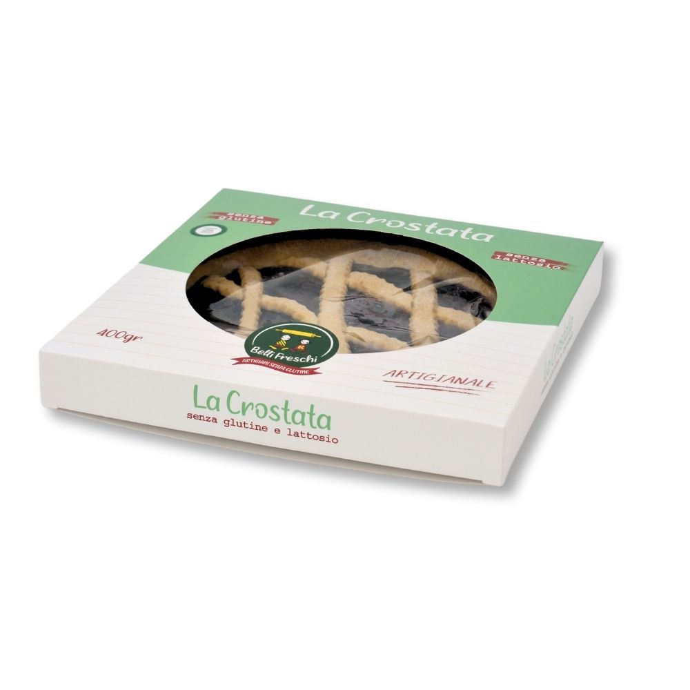 Crostata mora facciamo festa senza lattosio e Senza glutine - Belli Freschi