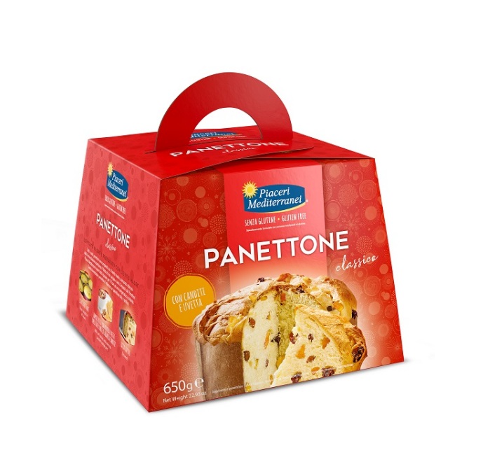 Panettone senza glutine - Piaceri Mediterranei