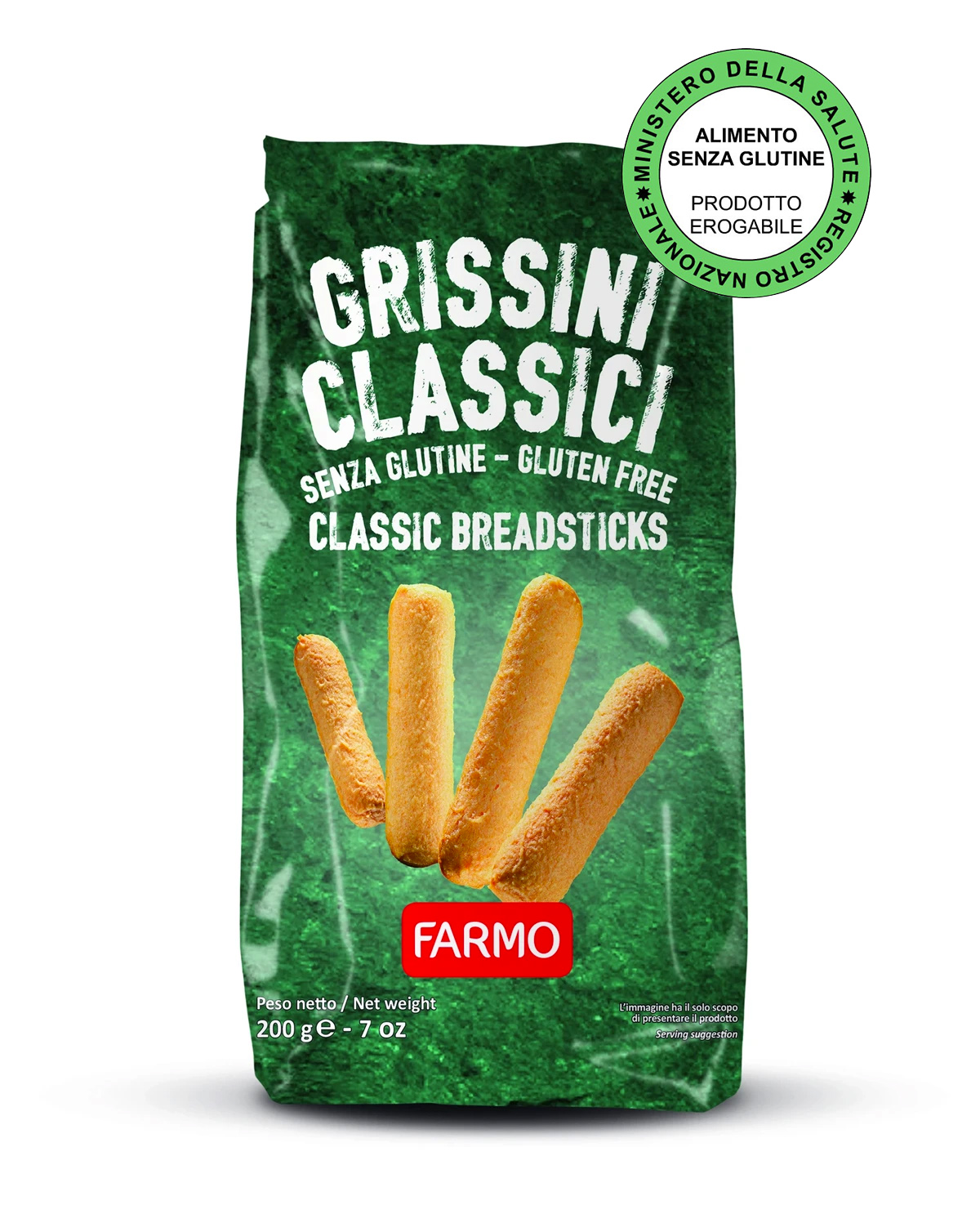 Grissini Senza Glutine Classici - Farmo