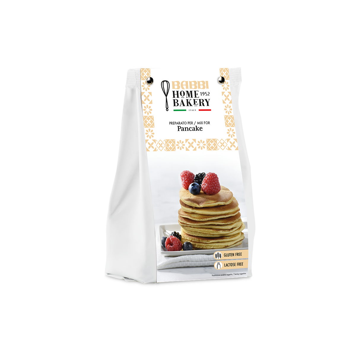 BHB Preparato per Pancake Senza Glutine 400G - Babbi Home Bakery