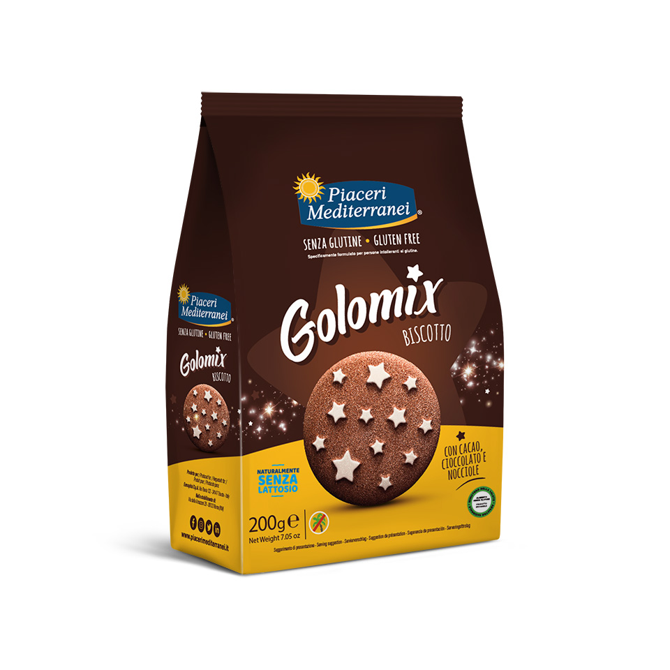 Biscotto Golomix Senza Glutine - Piaceri Mediterranei