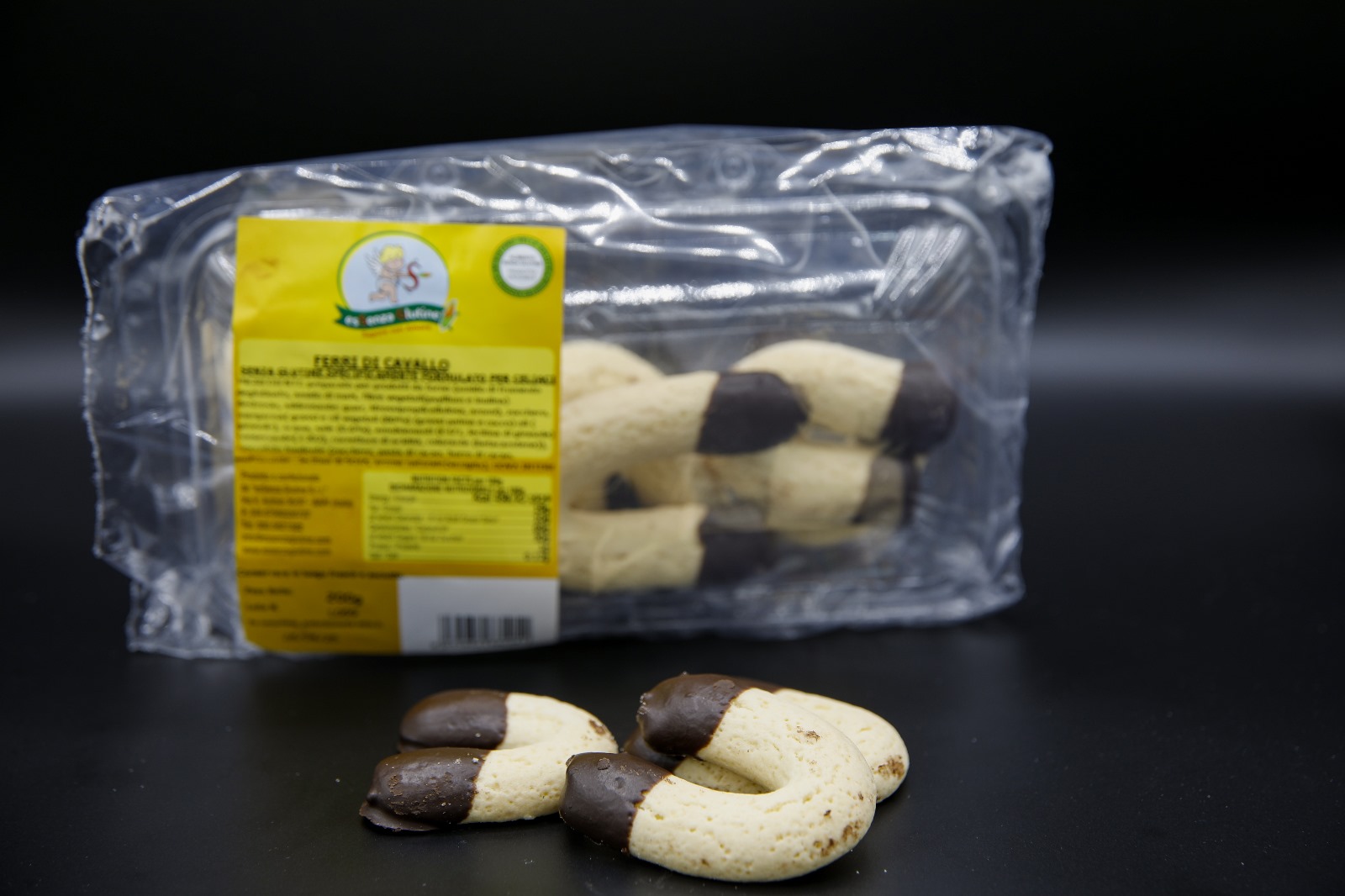 Ferri di Cavallo Punte di Cioccolato Senza Glutine - Essenza Glutine