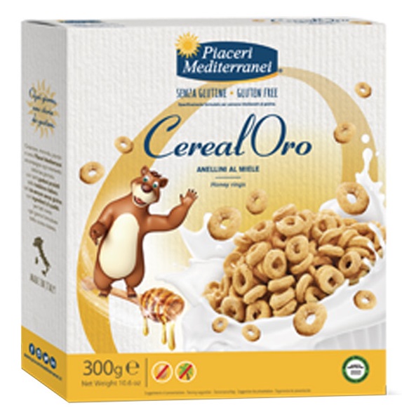 Anellini al Miele Cereali Senza Glutine - CerealOro Piaceri Mediterranei