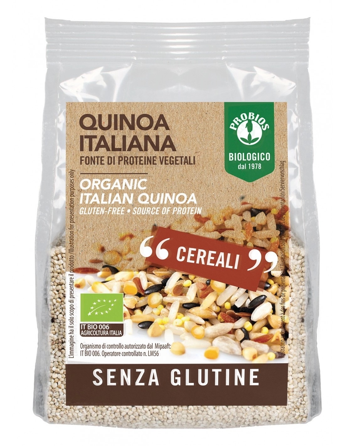 Quinoa Senza Glutine Italiana - Probios