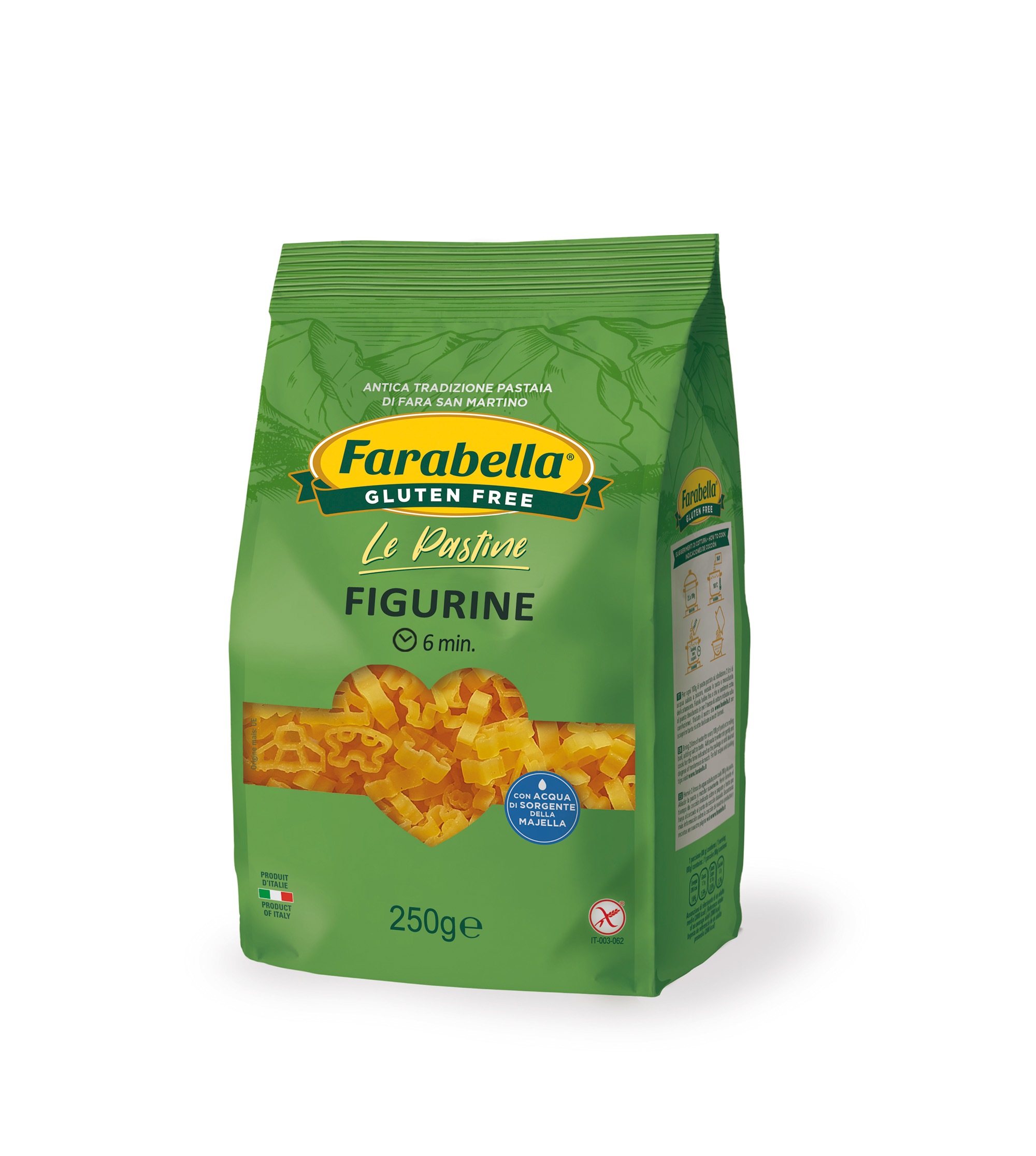 Figurine Senza Glutine 250g - Pasta Farabella