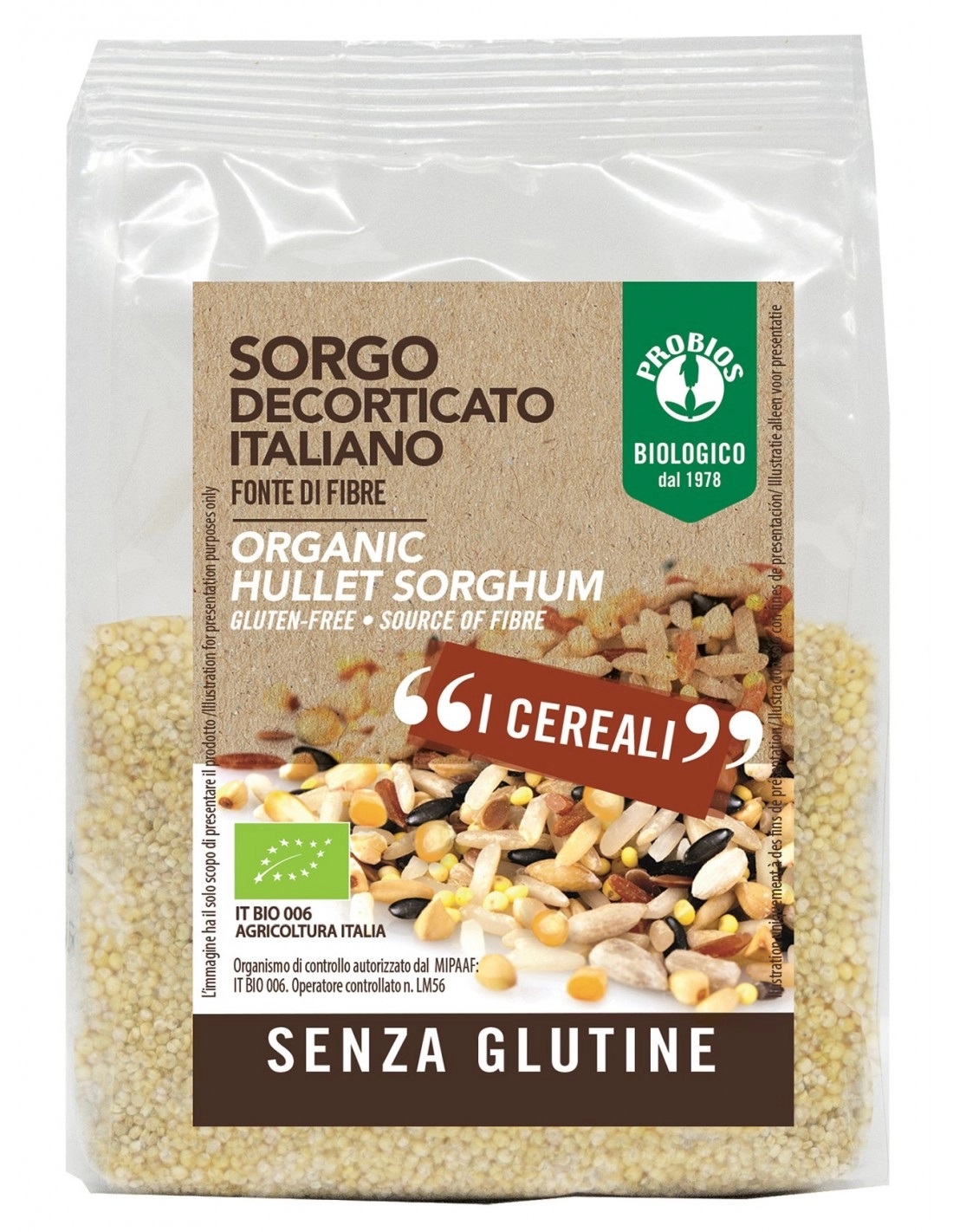 Sorgo Decorticato Senza Glutine - Probios