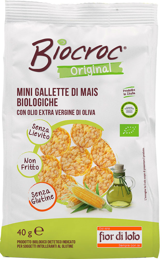 Biocroc all'Olio Extra Vergine di Oliva Senza Glutine - Biocroc