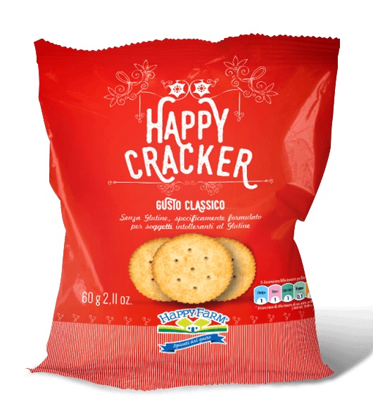 Happy Cracker Classico Senza Glutine - Happy Farm