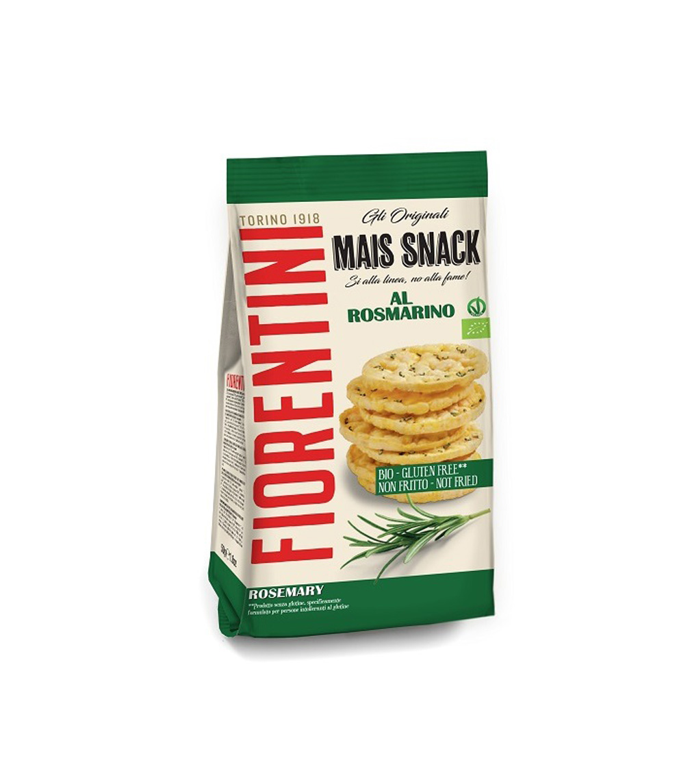 BIO Mais Snack al Rosmarino Senza Glutine - Fiorentini