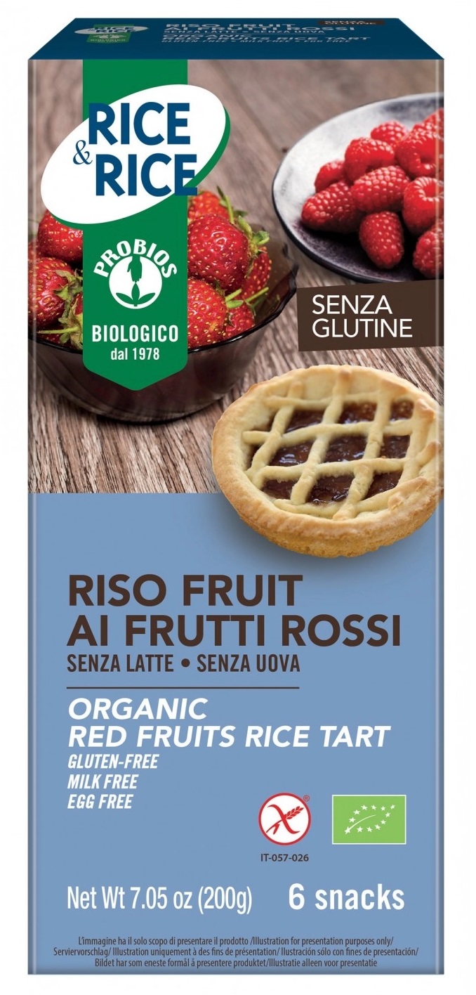Riso Fruit ai Frutti Rossi Senza Glutine - Probios