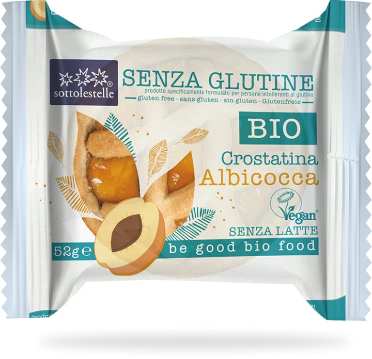 Crostatina all'Albicocca Senza Glutine - Sottolestelle
