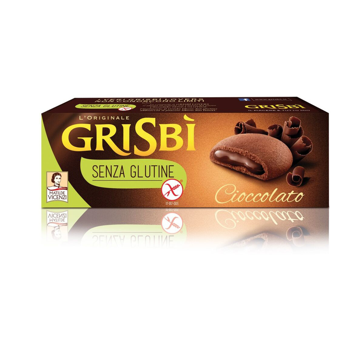 Grisbì Senza Glutine al Cioccolato