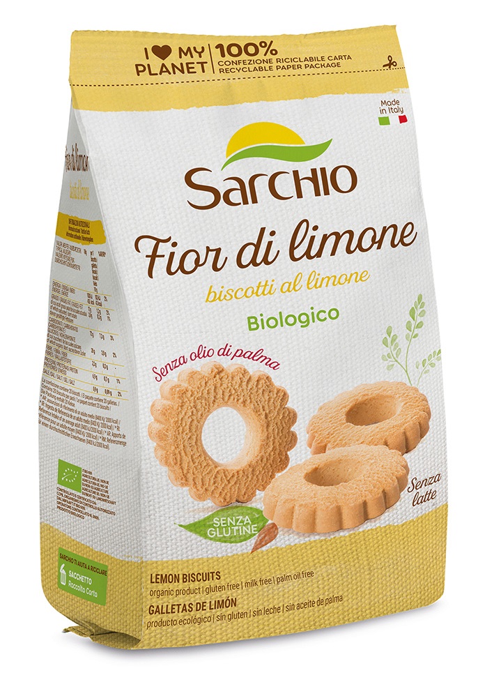Biscotti Senza Glutine Fior di Limone - Sarchio