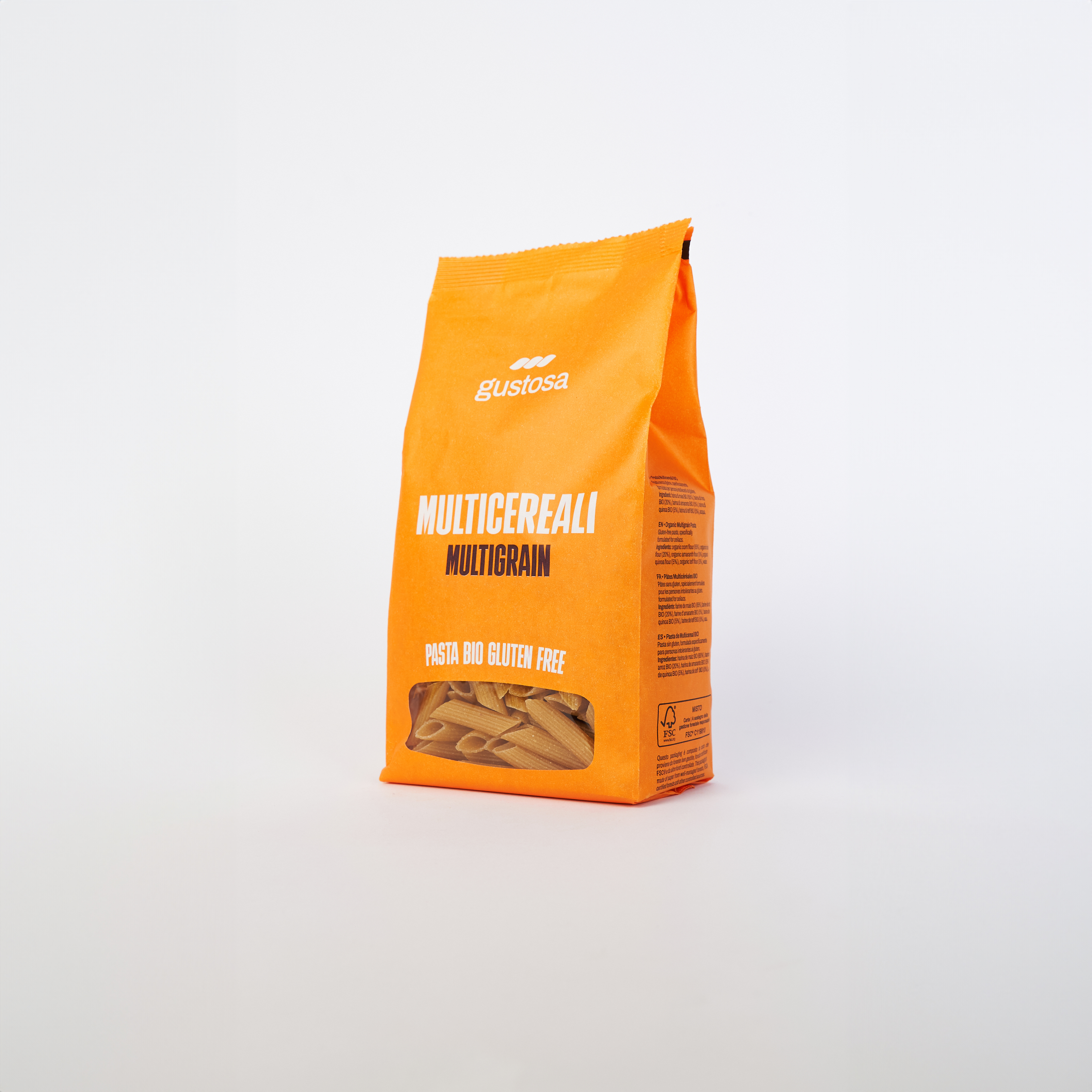Penne Multicereali Bio Senza Glutine - Pasta Gustosa
