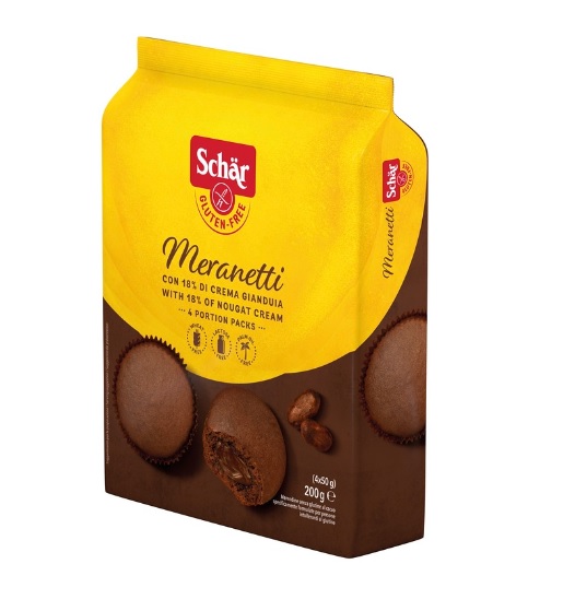 Muffin Meranetti con Crema Gianduia Senza Glutine - Schär