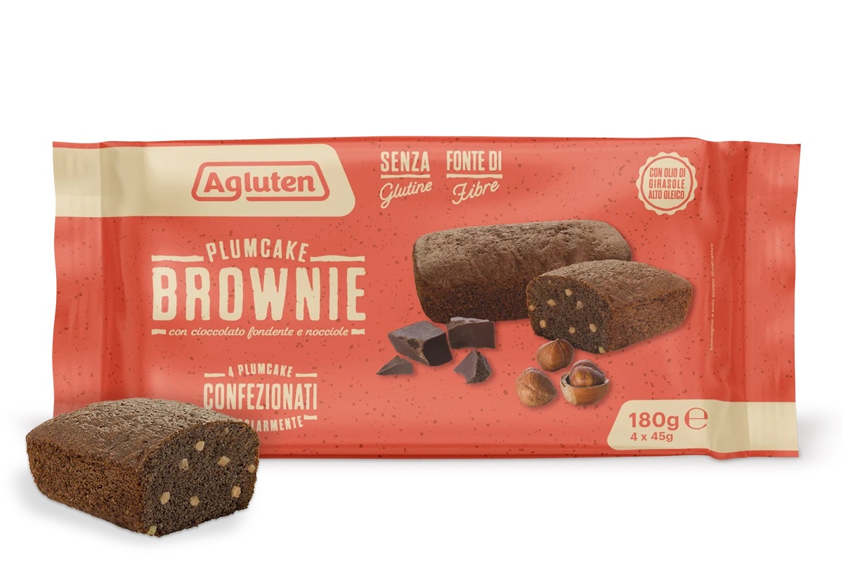 Plumcake Brownie Senza Glutine - Agluten