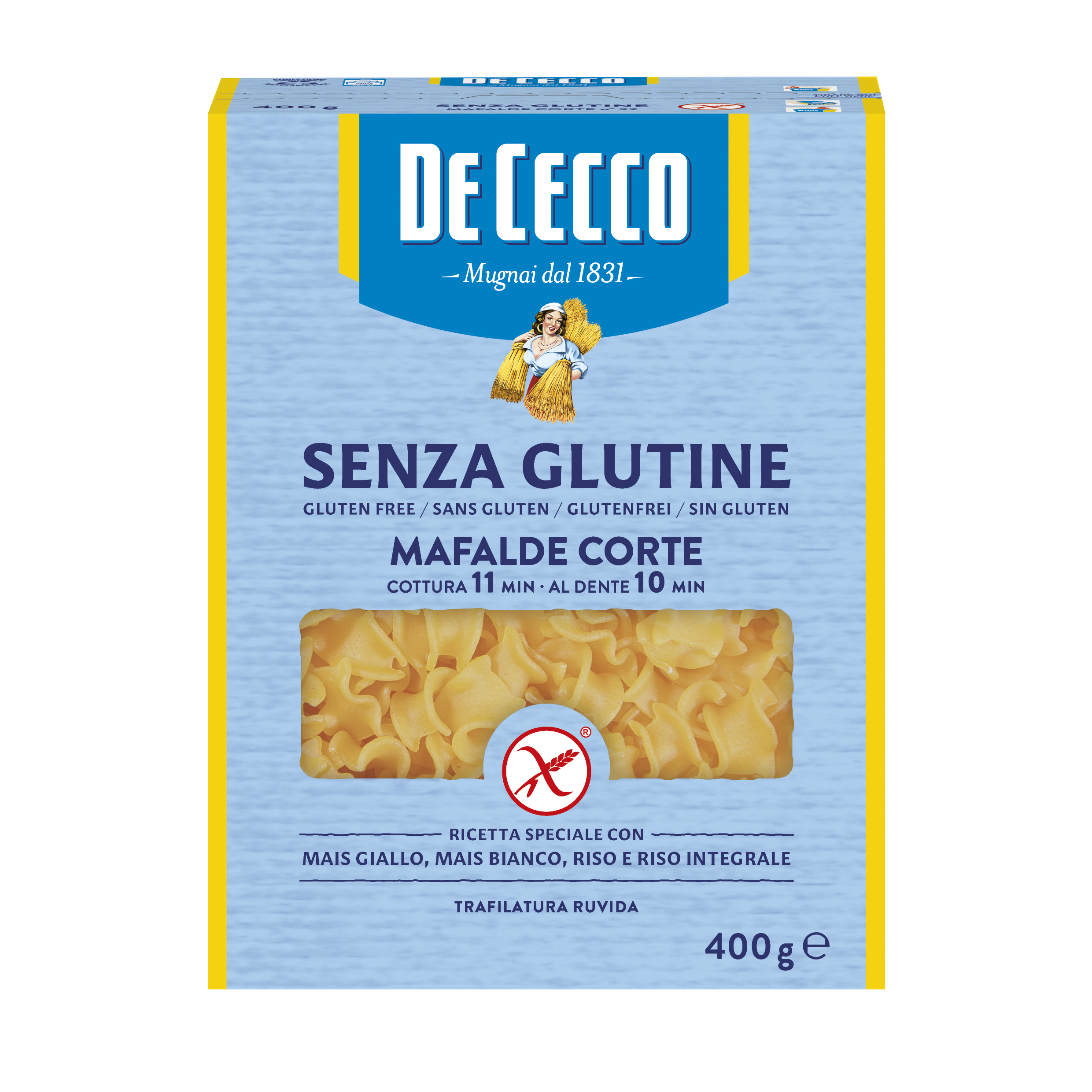 Mafalde corte senza glutine - De cecco