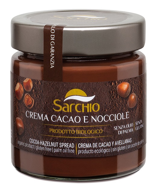 Crema Cacao e Nocciole Senza Glutine - Sarchio