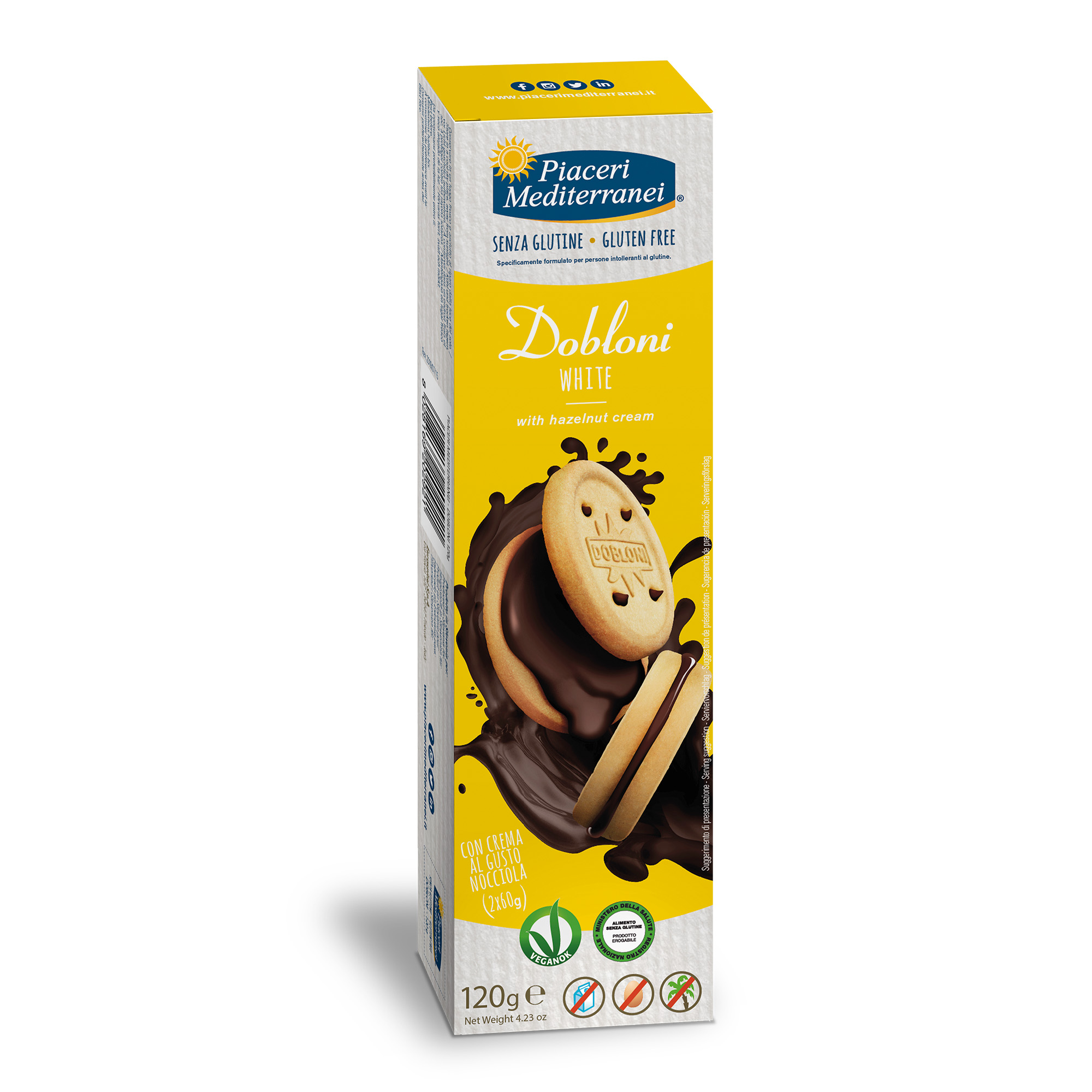 Dobloni White Senza Glutine - Piaceri Mediterranei