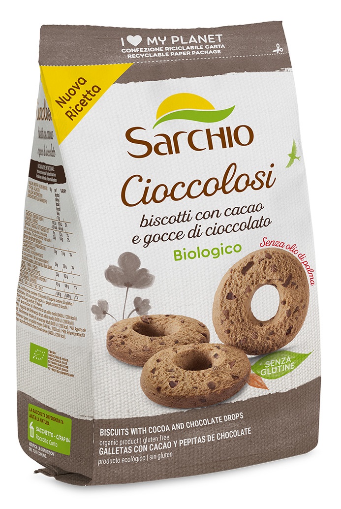 Cioccolosi Biscotti Senza Glutine - Sarchio