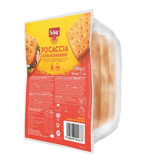 Focaccia con Rosmarino Senza Glutine - Schär