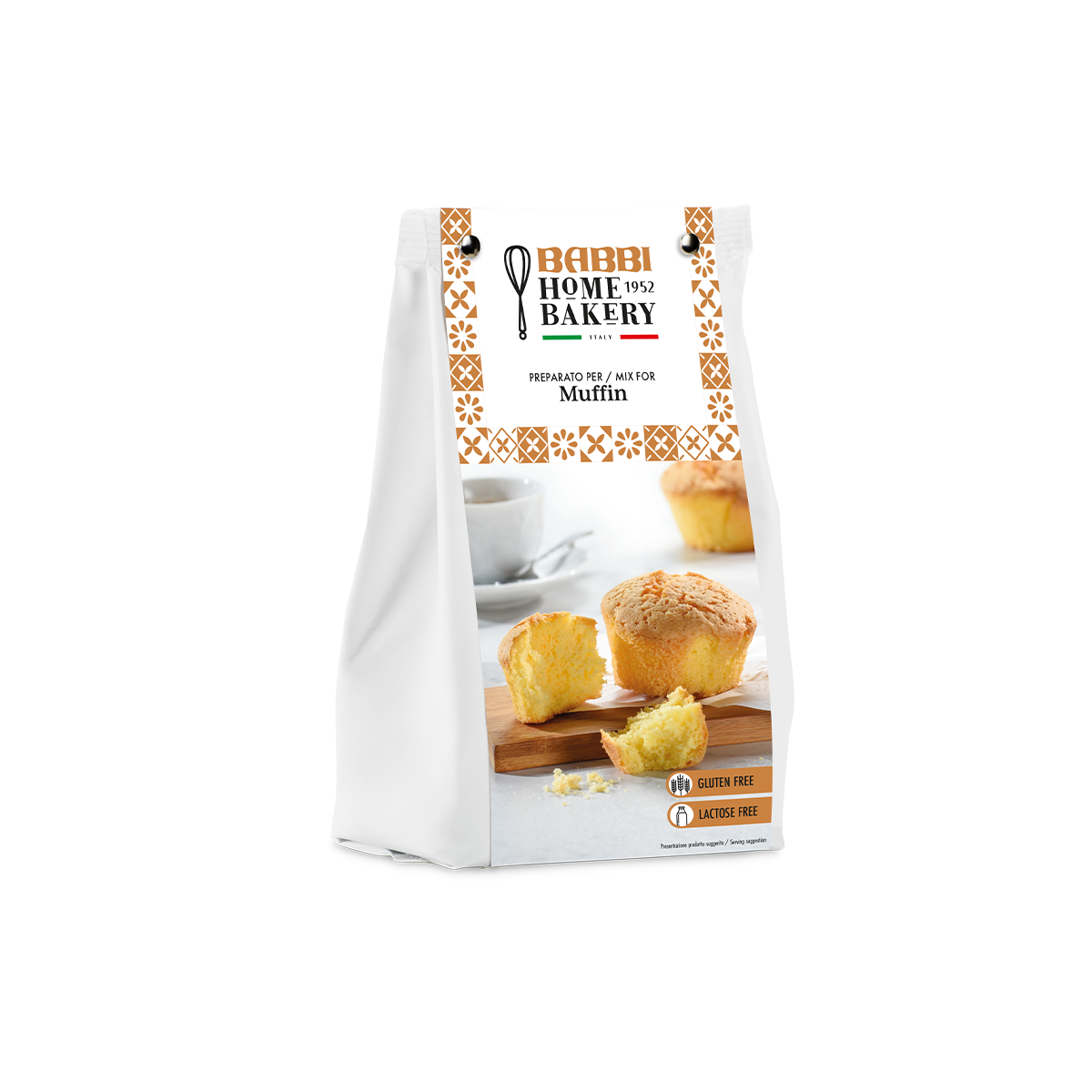 BHB Preparato per Muffin Senza Glutine 400G - Babbi Home Bakery