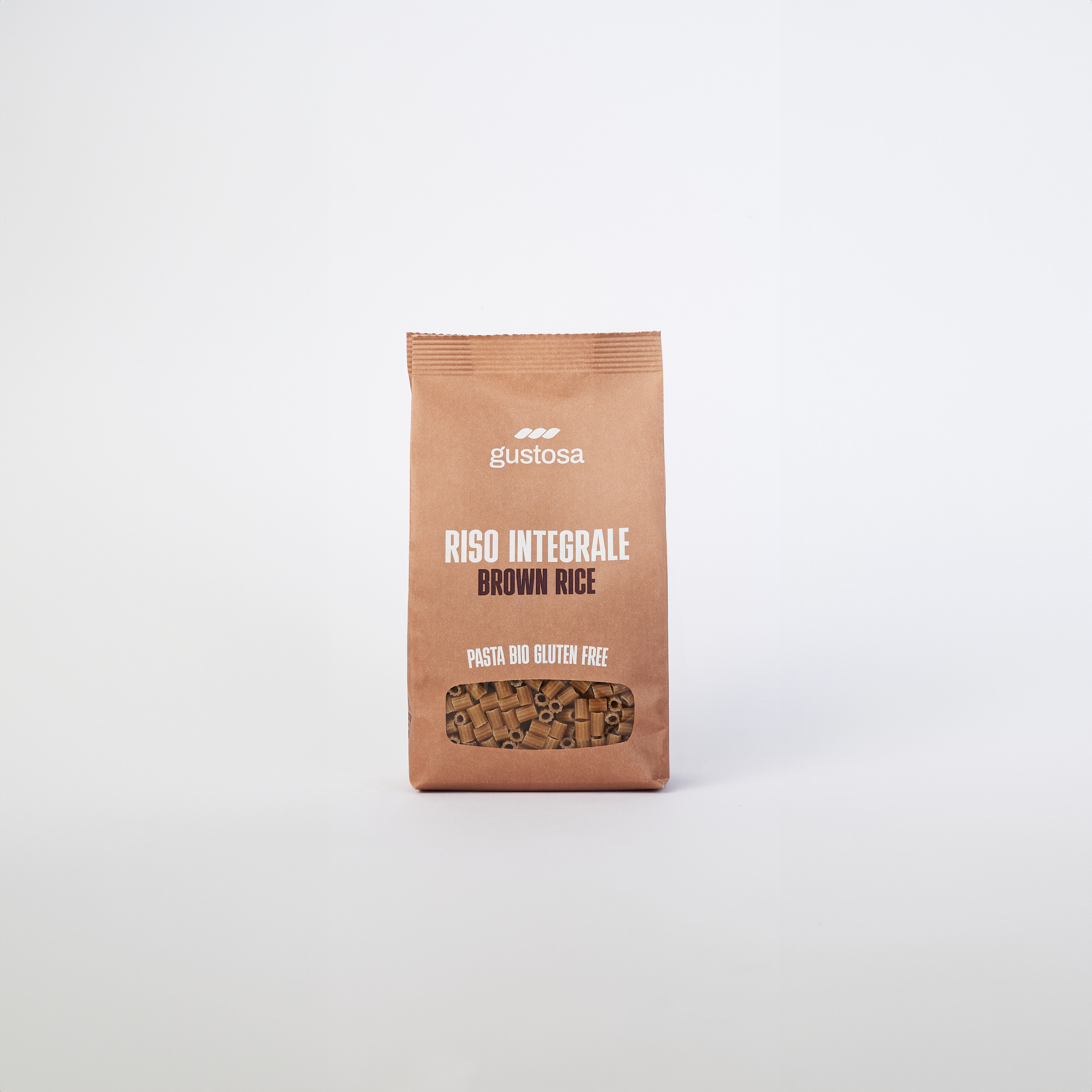 Tubettini di Riso Integrale Bio Senza Glutine - Pasta Gustosa