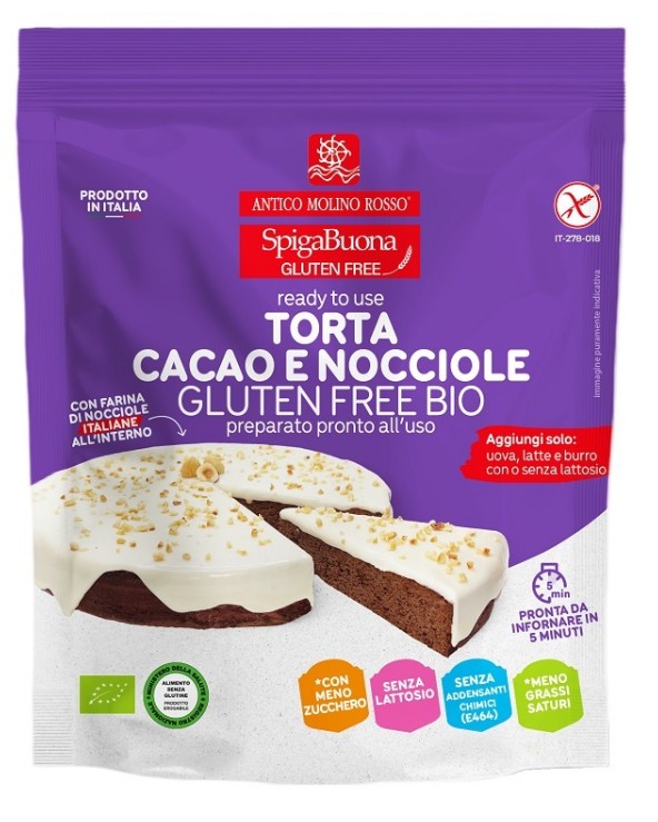 Miscela pronta per Torta al cacao Senza Glutine bio - Antico Molino Rosso