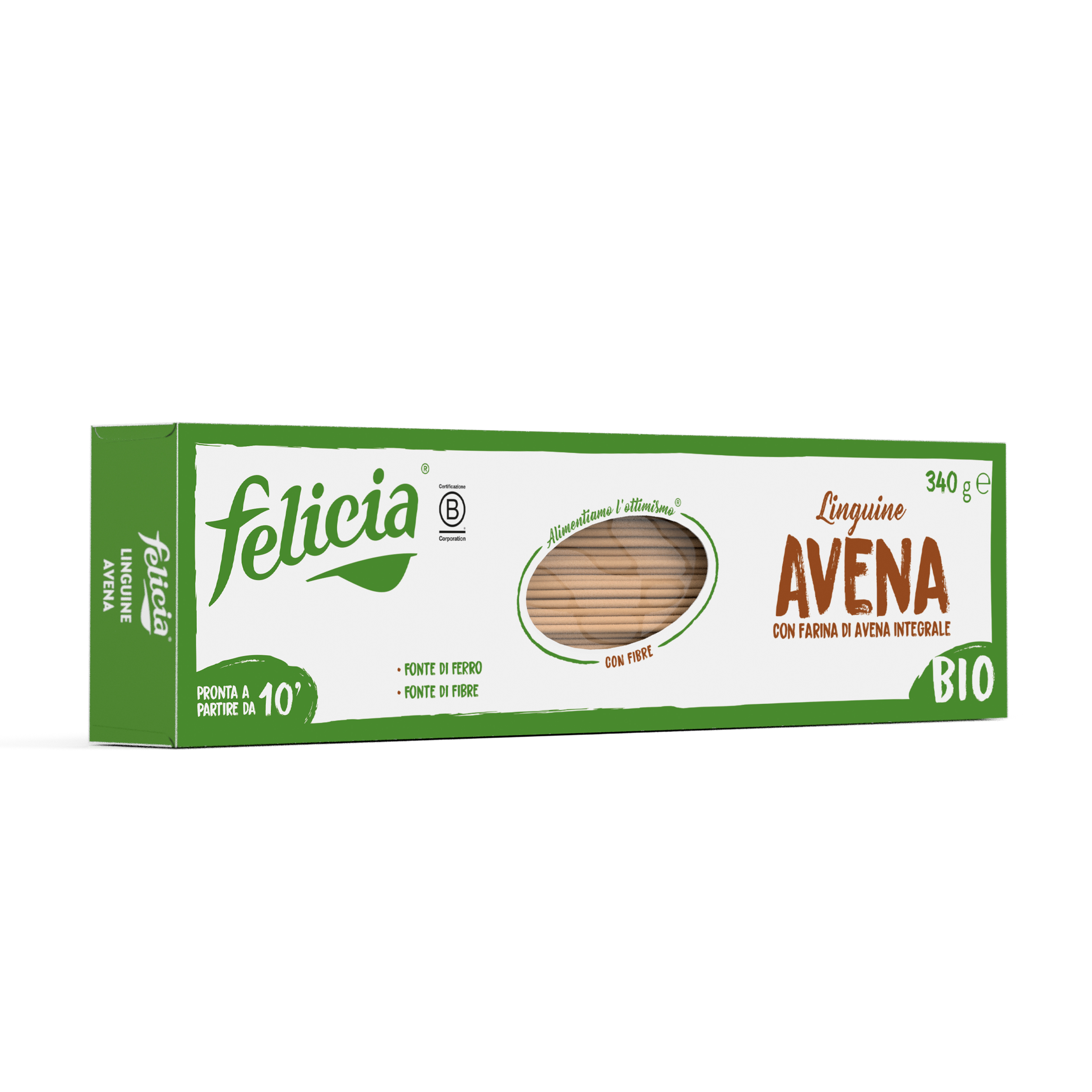 Linguine Senza Glutine con Avena Integrale 340g - Pasta Felicia