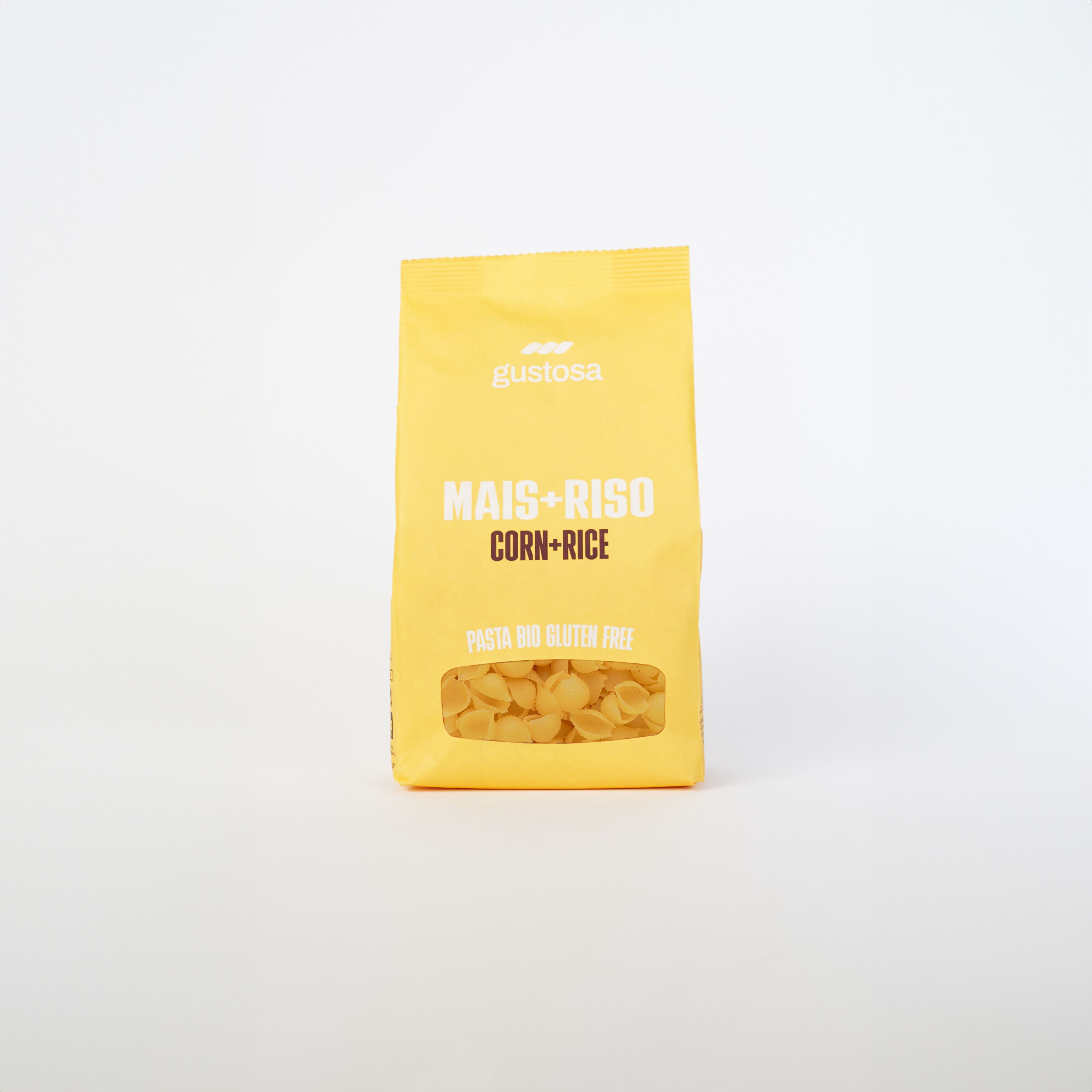 Conchiglie di Mais e Riso Bio Senza Glutine - Pasta Gustosa