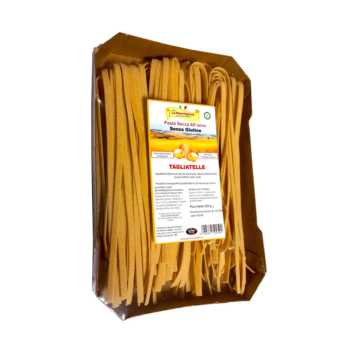 Tagliatelline all'Uovo Senza Glutine - La Marchigiana