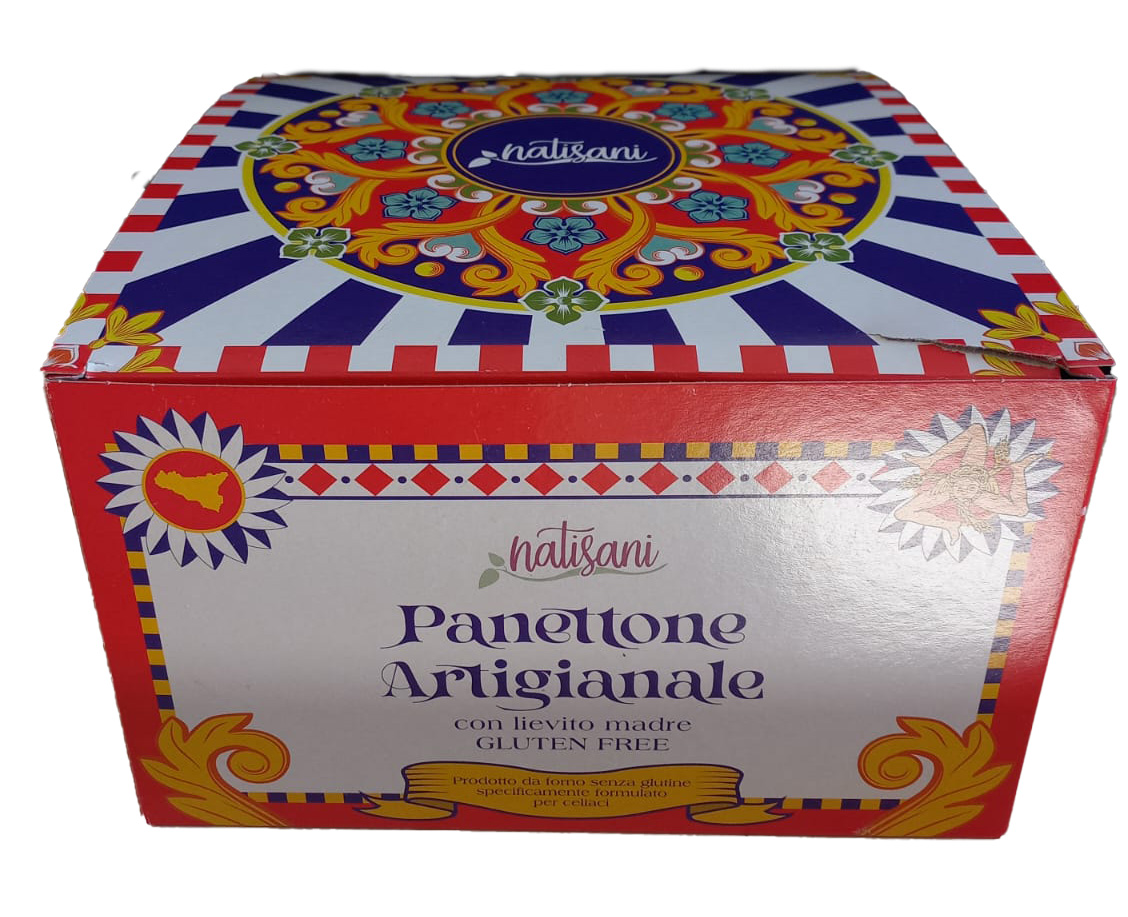 Panettone Cioccolato Senza Glutine 600g - Natisani