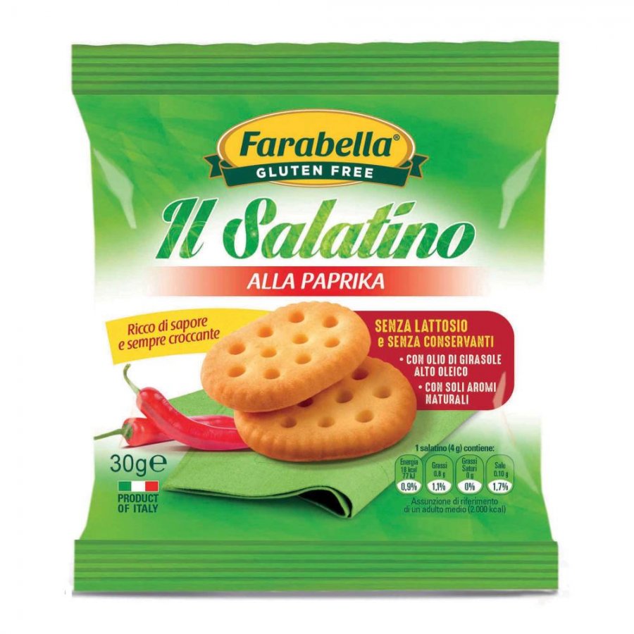Salatino alla Paprika Senza Glutine 30g - Farabella