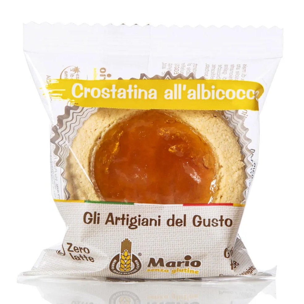 Crostatina Albicocca Senza Glutine 38g - Mario Senza Glutine