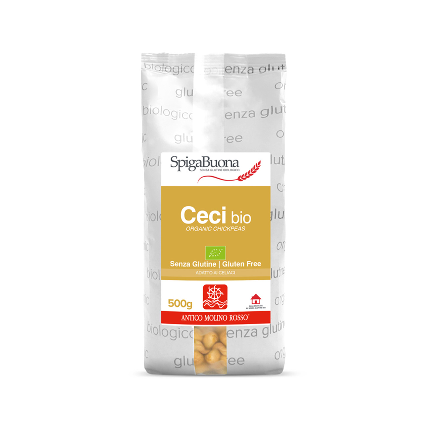 Ceci Senza Glutine BIO 500g - Antico Molino Rosso SpigaBuona