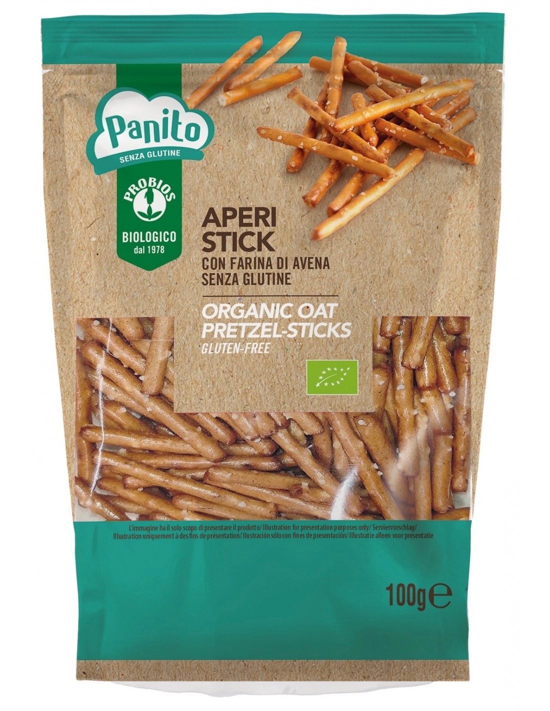 Snack Aperi-Stick Senza Glutine - Probios