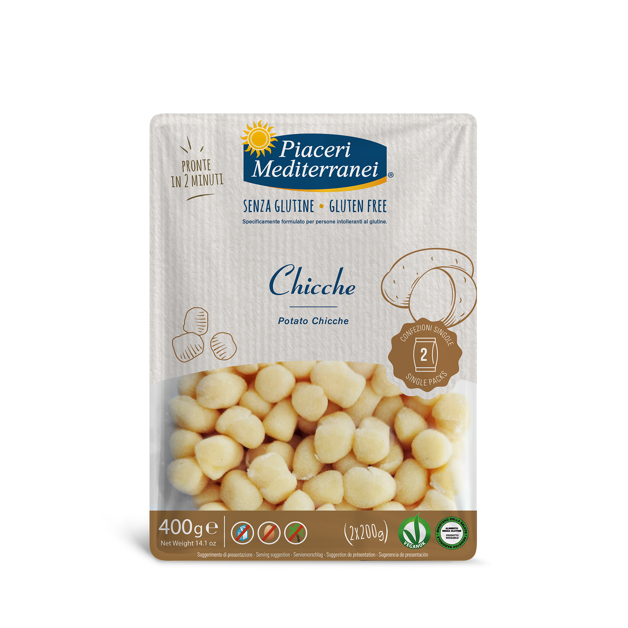 Chicche Senza Glutine - Piaceri Mediterranei