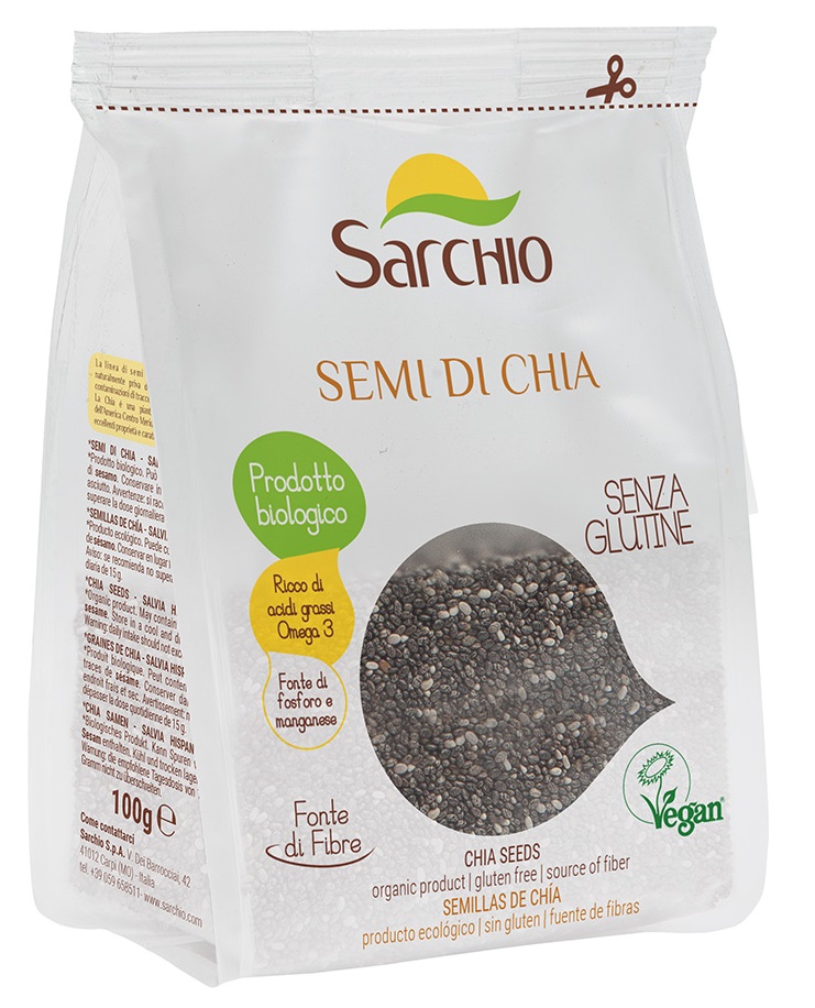 Semi di Chia Senza Glutine - Sarchio