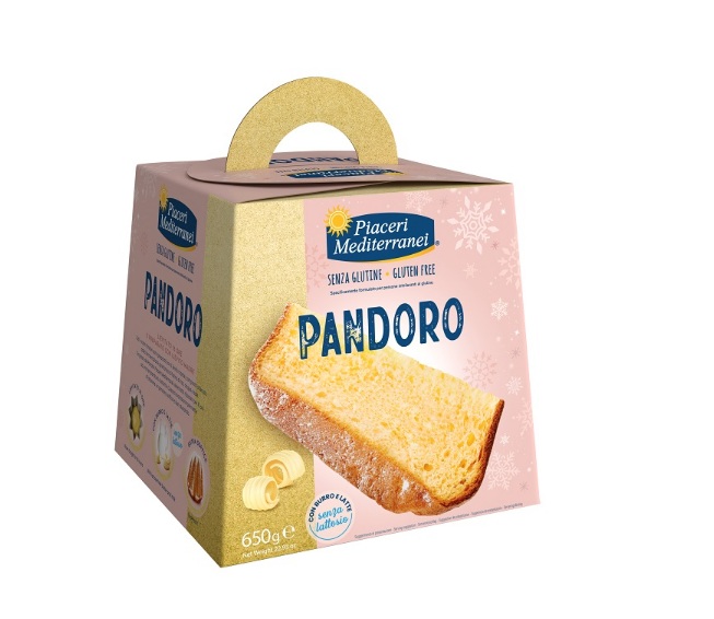 Pandoro classico senza glutine - Piaceri Mediterranei