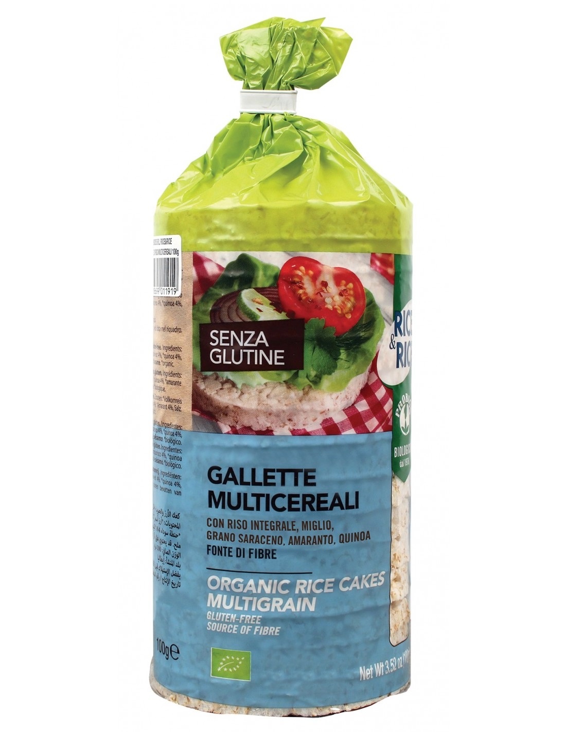 Gallette di Riso Multicereali Senza Glutine - Probios