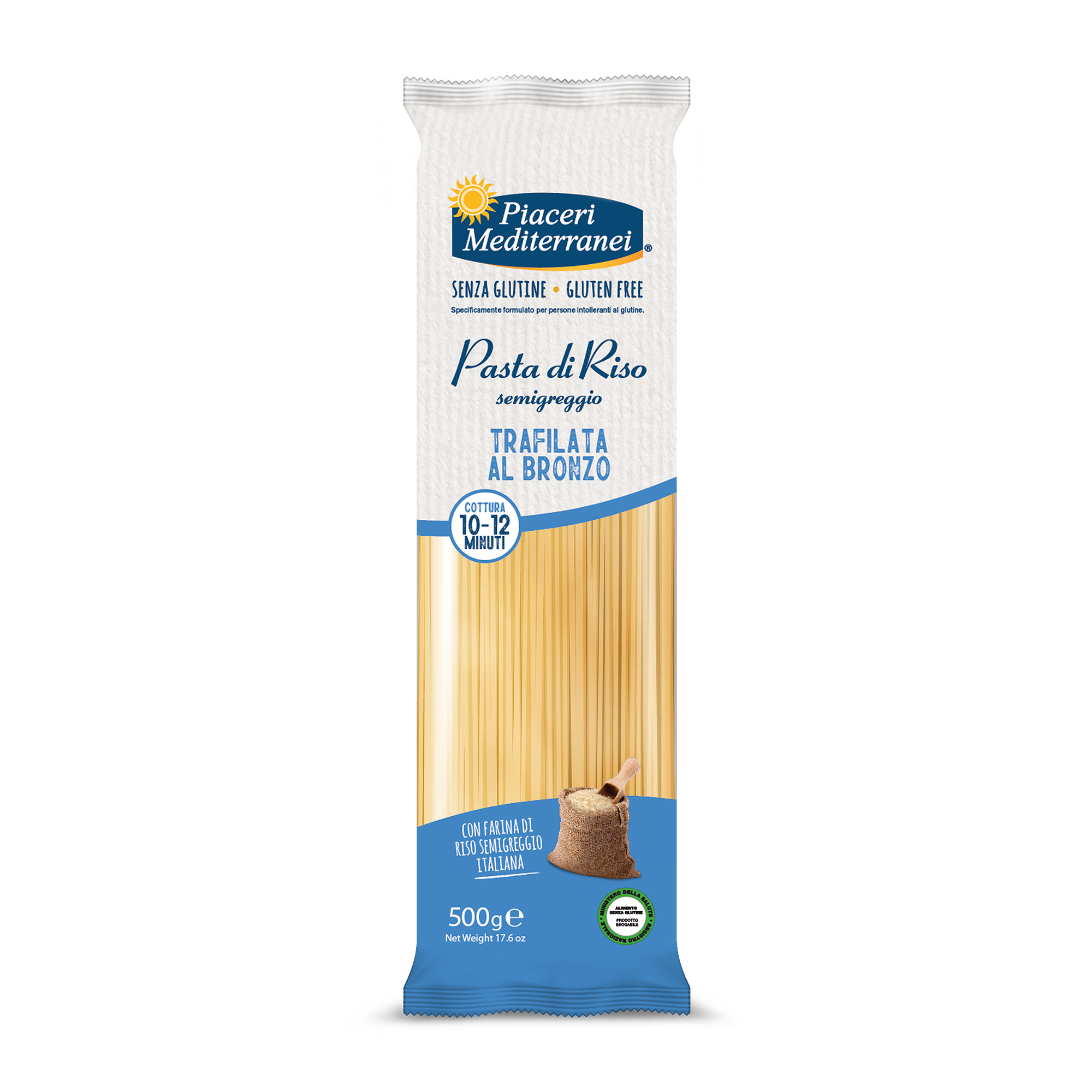 Spaghetti di Riso Senza Glutine - Piaceri Mediterranei