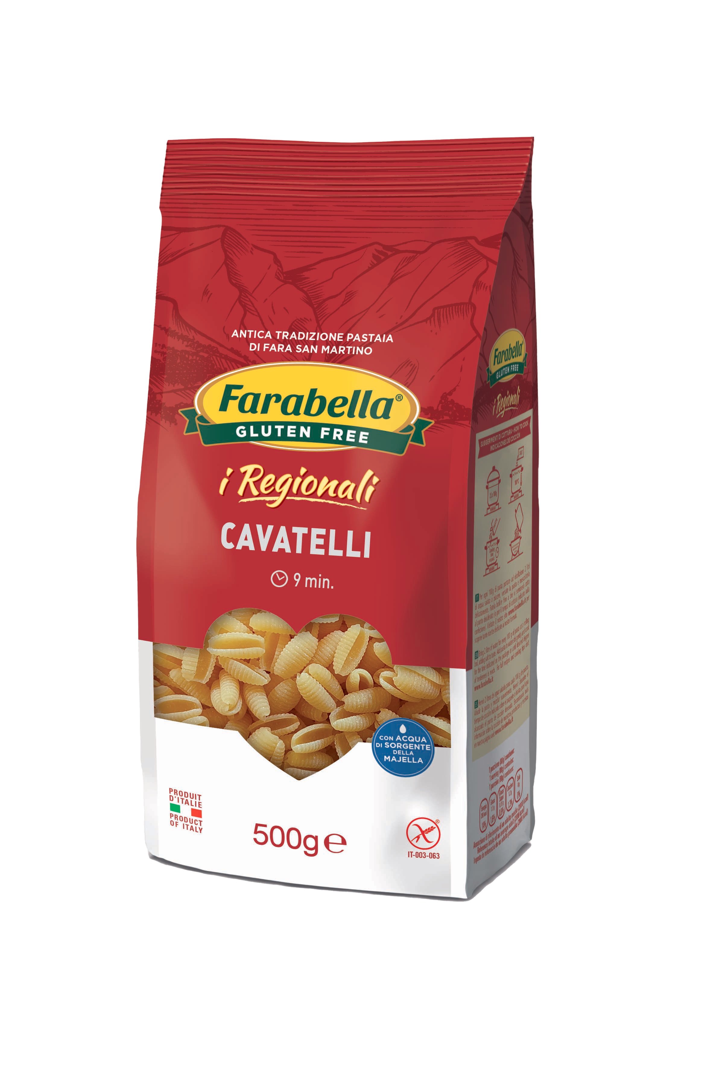 Cavatelli Rigati Senza Glutine - Pasta Farabella