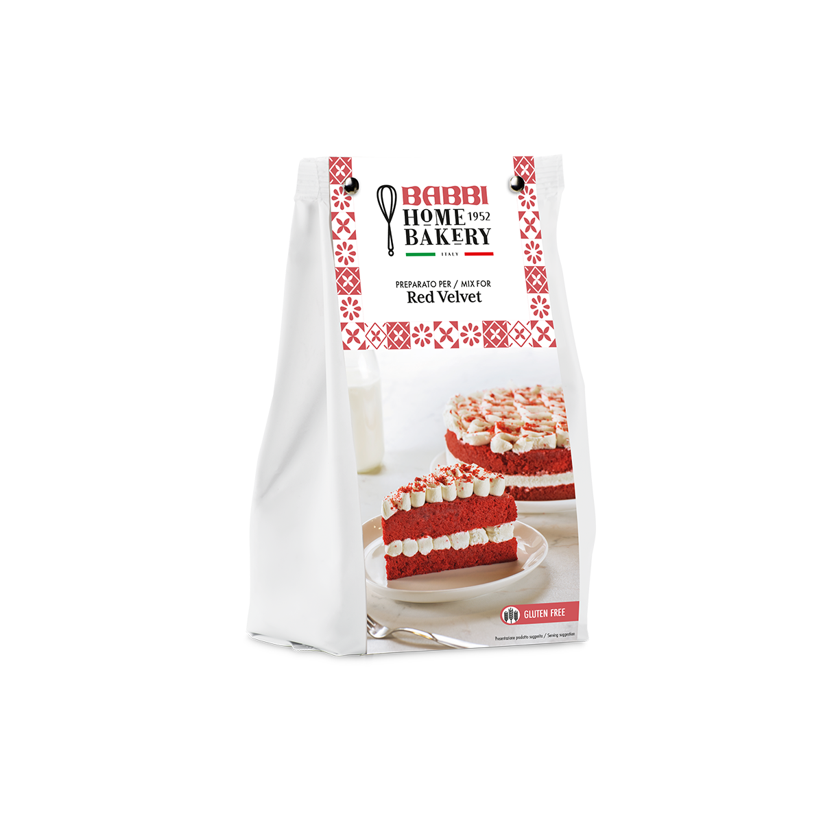 BHB Preparato per Red Velvet Senza Glutine 400G - Babbi Home Bakery